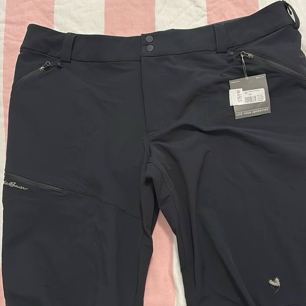 NWT - Eddie Bauer - Size XXL - Guide Pro Ski Tour Pant - Black
